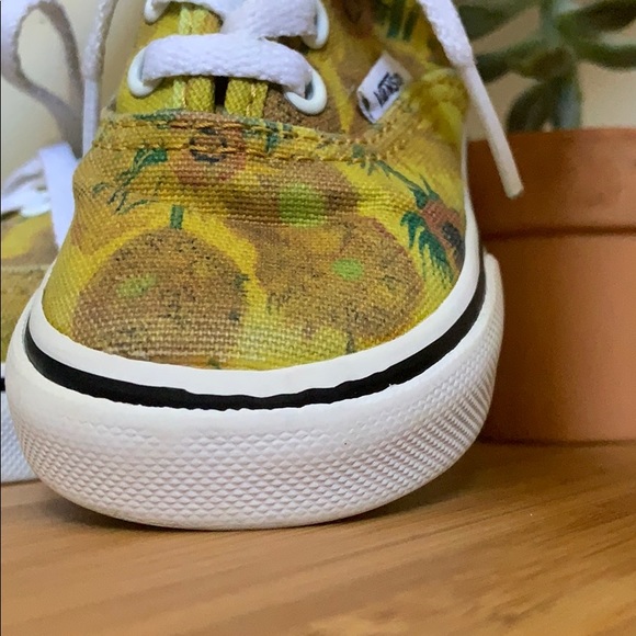 🌻SOLD🌻Yellow Vincent Van Gogh Sunflower Vans - Picture 5 of 6